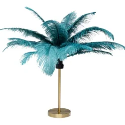KARE Design Lampe à poser Feather Palm vert 60cm><noscript><img width=