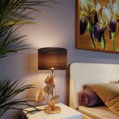 KARE Design Lampe à poser Flores doré 62cm> Luminaires