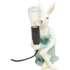 KARE Design Lampe à poser Girl Rabbit 21cm> Luminaires