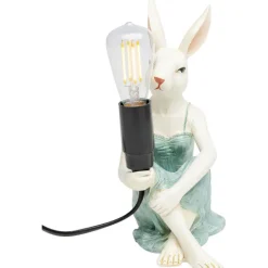 KARE Design Lampe à poser Girl Rabbit 21cm> Luminaires
