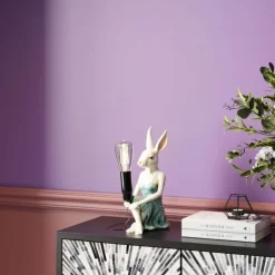 KARE Design Lampe à poser Girl Rabbit 21cm> Luminaires
