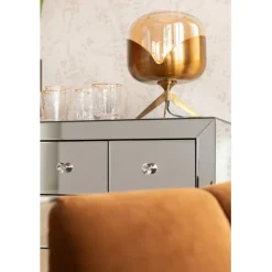 KARE Design Lampe à poser Golden Goblet Ball> Luminaires