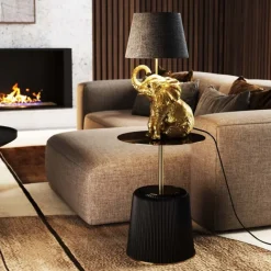 KARE Design Lampe à poser Happy Elefant 48cm> Luminaires