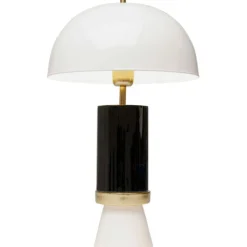 KARE Design Lampe à poser Josy blanc-noir 51cm> Luminaires