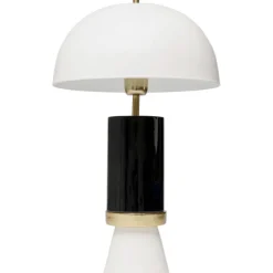 KARE Design Lampe à poser Josy blanc-noir 51cm><noscript><img width=