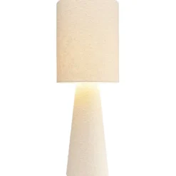 KARE Design Lampe à poser Marleen beige bouclé 60cm> Luminaires