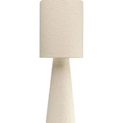 KARE Design Lampe à poser Marleen beige bouclé 60cm> Luminaires
