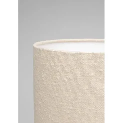 KARE Design Lampe à poser Marleen beige bouclé 60cm><noscript><img width=