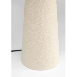 KARE Design Lampe à poser Marleen beige bouclé 60cm><noscript><img width=