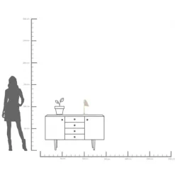 KARE Design Lampe à poser Mira beige 32cm><noscript><img width=