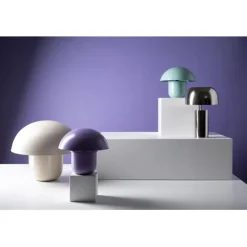 KARE Design Lampe à poser Mushroom Matt vert menthe 27cm><noscript><img width=