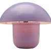 KARE Design Lampe à poser Mushroom Matt violet 27cm> Luminaires