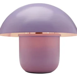 KARE Design Lampe à poser Mushroom Matt violet 27cm> Luminaires
