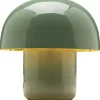 KARE Design Lampe à poser Mushroom Shiny sauge 20cm> Luminaires