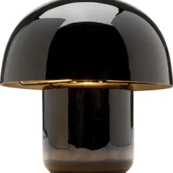 KARE Design Lampe à poser Mushroom Shiny noir 20cm> Luminaires