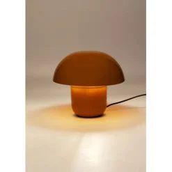KARE Design Lampe à poser Mushroom Shiny jaune 27cm> Luminaires