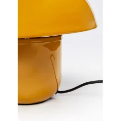 KARE Design Lampe à poser Mushroom Shiny jaune 27cm><noscript><img width=