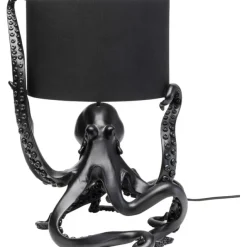 KARE Design Lampe à poser Octopus noir 47cm> Luminaires