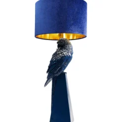 KARE Design Lampe à poser Parrot bleu 84cm><noscript><img width=