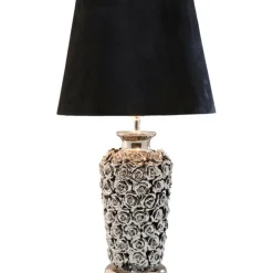 KARE Design Lampe à poser Rose argente´ 57cm> Luminaires