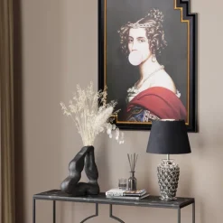 KARE Design Lampe à poser Rose argente´ 57cm><noscript><img width=