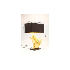 KARE Design Lampe à poser Tropical Flower><noscript><img width=