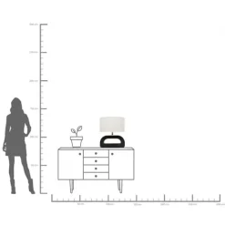 KARE Design Lampe à poser Tube 52cm><noscript><img width=