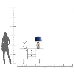KARE Design Lampe à poser Two Face 65cm><noscript><img width=