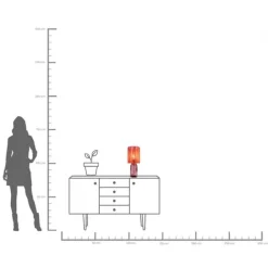 KARE Design Lampe à poser Vecchio fuchsia 42cm><noscript><img width=