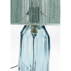 KARE Design Lampe à poser Veccio bleu 42cm><noscript><img width=