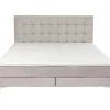 KARE Design Lit boxspring Benito Star crème 180x200> Meubles