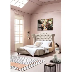 KARE Design Lit City Spirit 160x200cm lin naturel><noscript><img width=