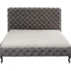 KARE Design Lit Desire haut gris argenté 160x200cm> Meubles