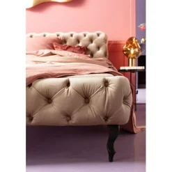 KARE Design Lit Desire velours écru 180x200cm><noscript><img width=