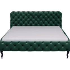KARE Design Lit Desire velours vert 160x200cm> Meubles