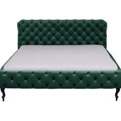 KARE Design Lit Desire velours vert 180x200cm> Meubles