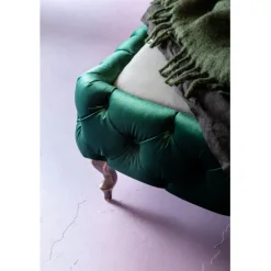 KARE Design Lit Desire velours vert 180x200cm><noscript><img width=