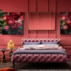 KARE Design Lit Desire velvet rose 180x200cm><noscript><img width=