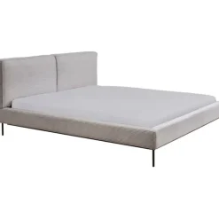 KARE Design Lit East Side velours cotelé gris 180x200cm><noscript><img width=
