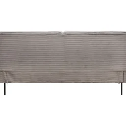 KARE Design Lit East Side velours cotelé gris 180x200cm><noscript><img width=