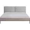 KARE Design Lit East Side velours côtelé gris 160x200> Meubles
