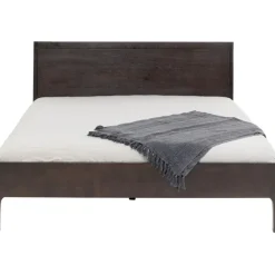 KARE Design Lit en bois Brooklyn noyer 160x200><noscript><img width=