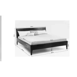 KARE Design Lit en bois Brooklyn noyer 160x200><noscript><img width=