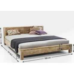 KARE Design Lit en bois Puro 180x200cm><noscript><img width=