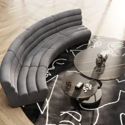 KARE Design Élément de canapé Wave gris> Meubles