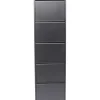 KARE Design Meuble à chaussures Caruso 5 anthracite> Meubles