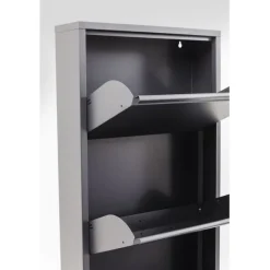 KARE Design Meuble à chaussures Caruso 5 anthracite><noscript><img width=