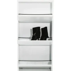 KARE Design Meuble à chaussures Caruso 3 blanc><noscript><img width=