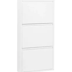 KARE Design Meuble à chaussures Caruso 3 blanc><noscript><img width=