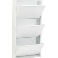 KARE Design Meuble à chaussures Caruso 3 blanc><noscript><img width=